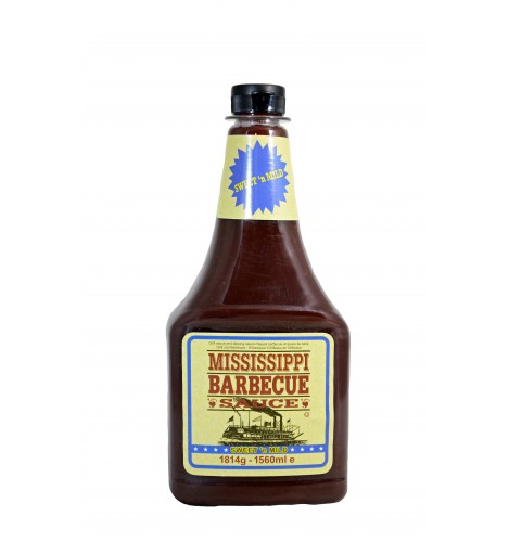 Mississippi BBQ sweet and mild (sladká omáčka) 1814g 